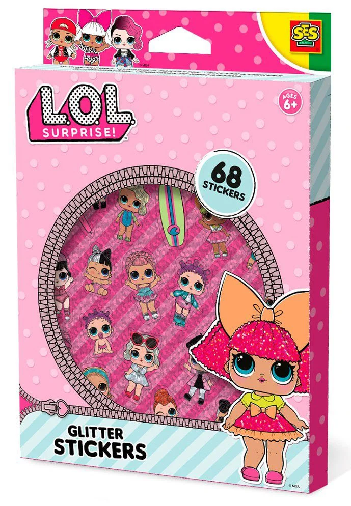 image for Набор наклеек с блёстками серии L.O.L. Surprise! - Глиттер foto