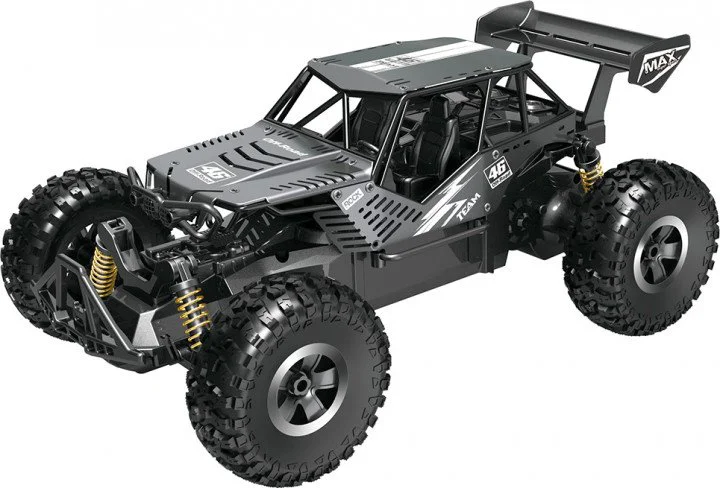 Masina cu telecomanda Sulong Toys Speed King off-road Crawler, negru metal, 1:14