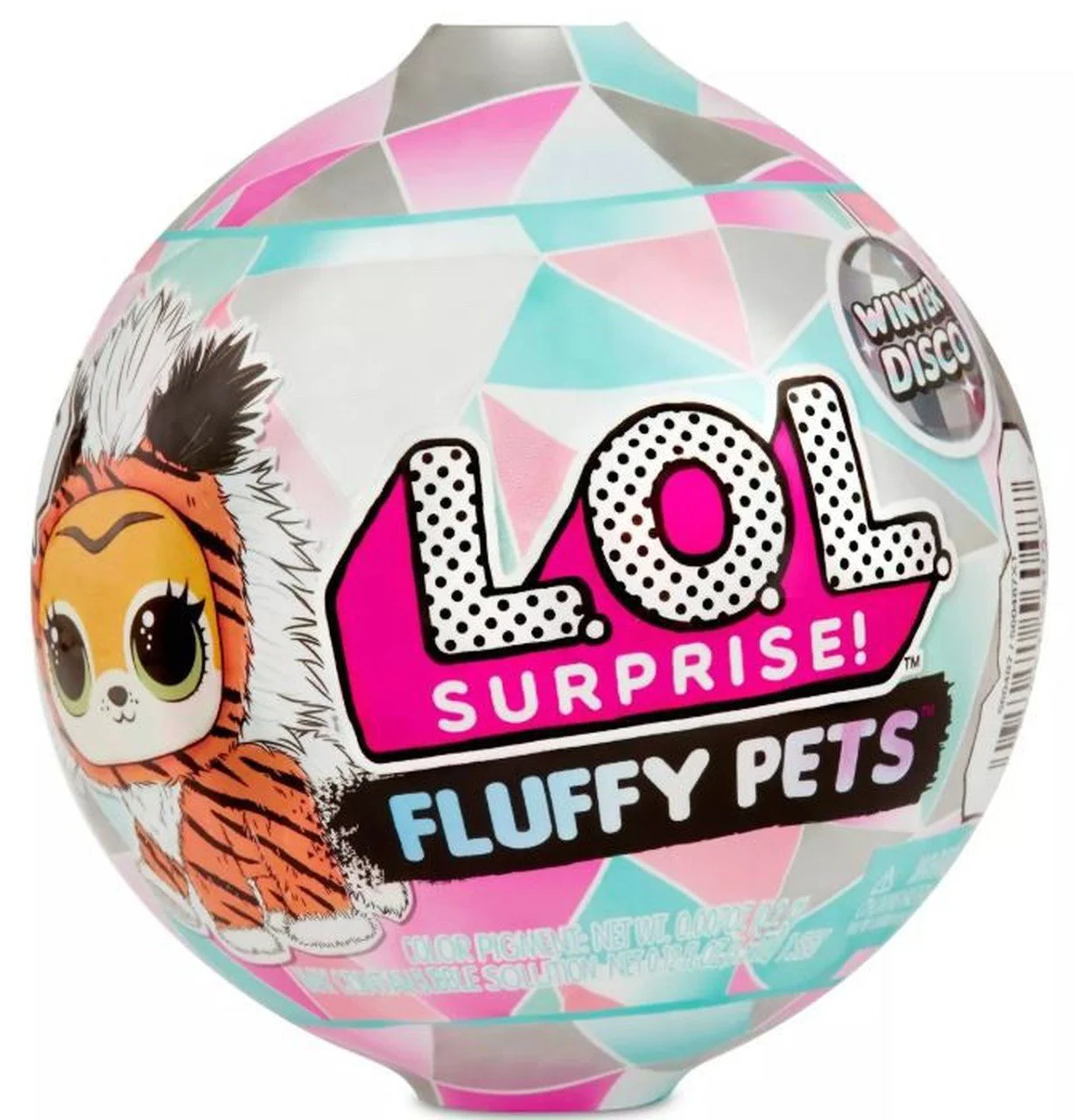 Set animalut L.O.L. Surprise! Fluffy Pets Winter Disco