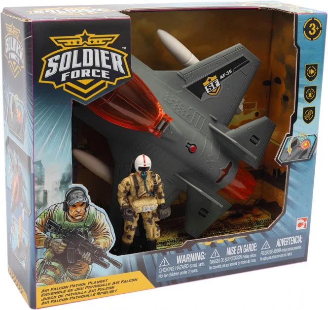 Set de joaca Chap Mei cu soldati Air Falcon Patrol foto