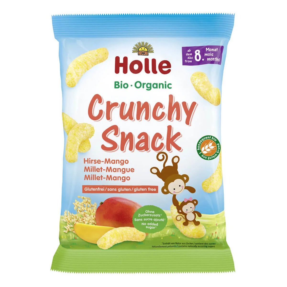 Пшенные палочки Holle с манго (8+ мес.), 25 г