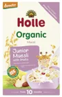 Terci organic Holle Junior Musli cu fructe fara lapte (10+ luni), 250 g