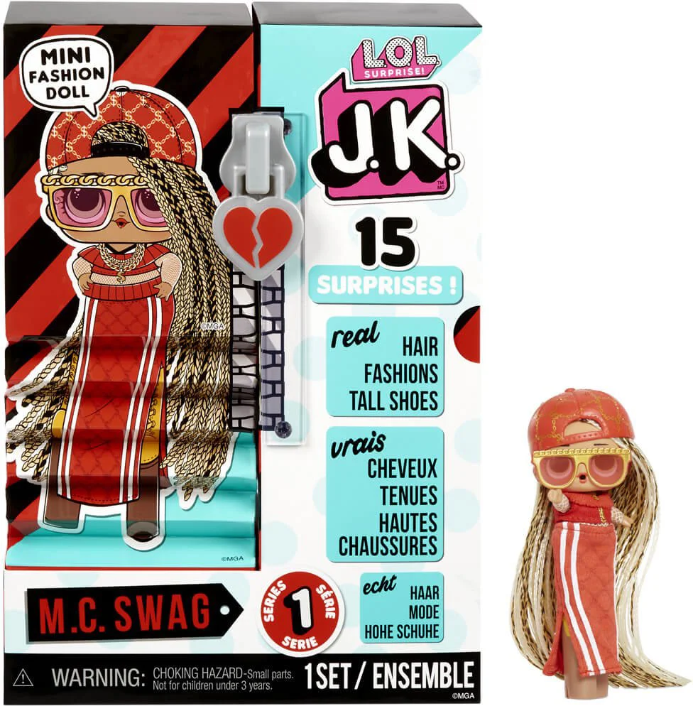 Set papusa L.O.L. Surprise! Seria J.K. M.C. SWAG foto