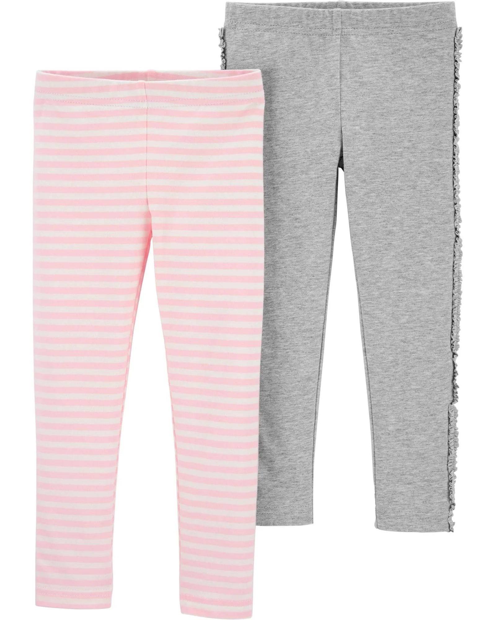image for Carter's Set 2 Pantaloni gri/roz foto