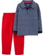 Carter's Set 2 piese Pantaloni si bluza polo foto