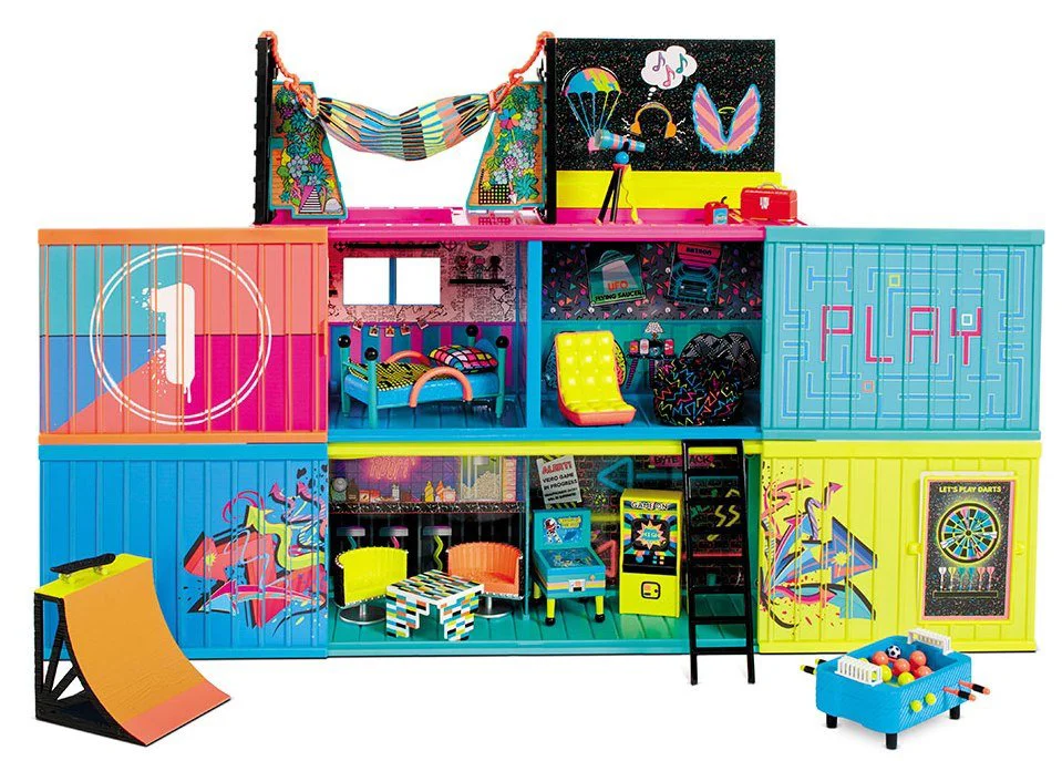 Set casa cu 2 papusi exclusive L.O.L. Surprise CLUBHOUSE REMIX foto