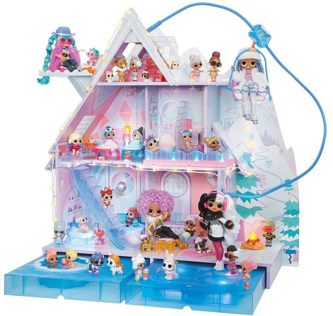 Set Casa L.O.L. Surprise! Cottage "Winter Wonderland Surprise" foto