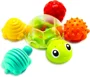 Jucarie interactiva Sensory B Kids Constructor pentru baie Broscutele testoase foto