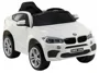 Masina electrica LEANTOYS BMW X6M culoare alba, cu 2 motoare foto
