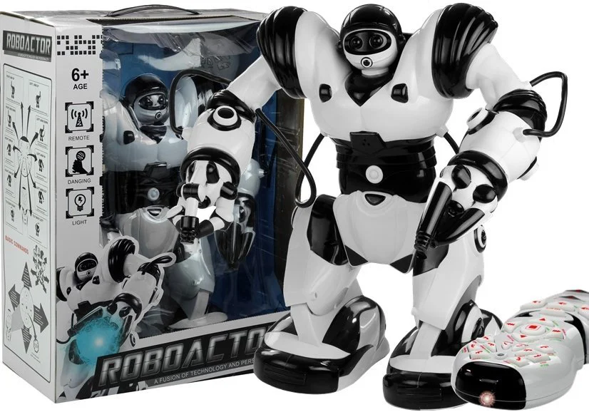 Robot LEANTOYS cu R/C 40 cm cu functii, sunete si lumini foto