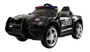 Masina electrica LEANTOYS Politie BBH0007, culoare neagra, 2 motoare foto