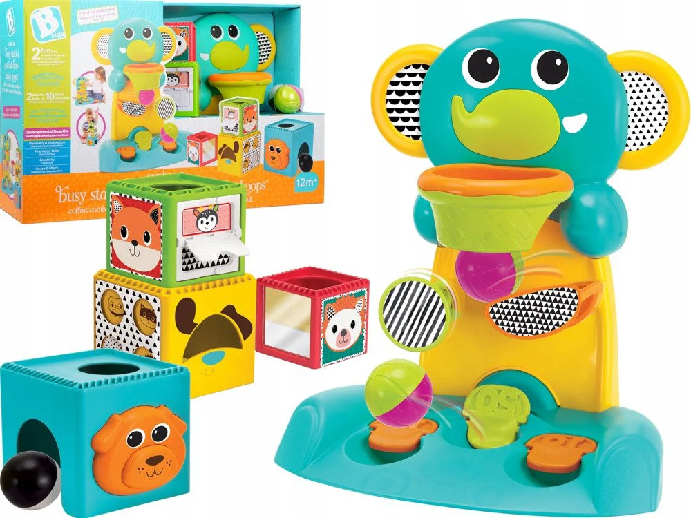 Большой игровой набор Sensory B Kids Слоненок foto