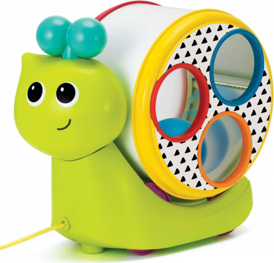 Jucarie de dezvoltare Sensory B Kids Melc cu bile foto