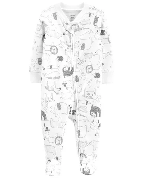 Carter's Pijama bebe Animalute foto
