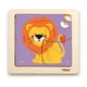 Деревянный пазл Viga Toys Lion, 4 эл. foto