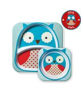 Set Farfurie si Bol Skip Hop Zoo Bufnita