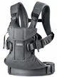 Анатомический рюкзак-кенгуру BabyBjorn One Air Anthracite, 3D Mesh