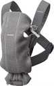 Анатомический мультифункциональный рюкзак-кенгуру BabyBjorn Mini Dark Grey, 3D Jersey