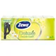 Сухие салфетки Zewa Deluxe Camomile (3 слоя), 10x10 шт.