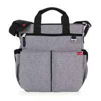 Geanta pentru parinti Skip Hop Duo Signature Heather grey