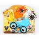 Игрушка деревянная Hape & Baby Einstein Friendly Safari Faces™ Puzzle