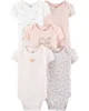 Carter's Set 5 piese - body floral/animalute/slogan/dungi/inimioare foto