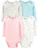 Carter's Set 4 piese - body buline/floral foto