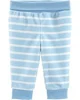 Carter's Pantaloni fleece albastri cu dungi
