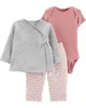 Carter's Set 3 piese - cardigan, body si pantaloni foto