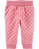 Carter's Pantaloni fleece cu inimioare