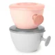 Set 2 boluri ergonomice Skip Hop Soft Gri + Coral foto