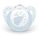 Suzeta NUK Baby Blue din silicon in cutie (0-6 luni) foto
