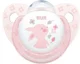 Suzeta NUK Baby Rose din silicon in cutie (6-18 luni) foto