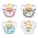 Пустышка NUK Happy Kids из латекса в коробке (6-18 мес.) foto