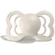 Suzeta ortodontica BIBS Supreme Ivory din latex (0-6 luni) foto