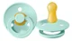 Suzeta rotunda BIBS Mint din latex (6-18 luni) foto