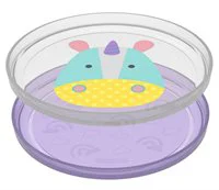 Набор из 2-х тарелок с нескользящим дном Skip Hop Zoo Единорог