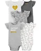 Carter's Set 5 piese - body cu maneca scurta foto