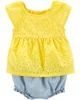 Carter's Body tip rochita cu broderie foto