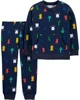 Carter's Set 2 piese Monstruleti - bluza si pantaloni foto