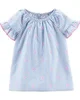OshKosh Top elegant cu volanase si dungi