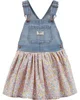 OshKosh Salopeta tip rochita denim/floral