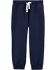 Carter's Pantaloni bleumarin cu snur in talie