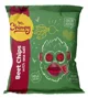 Chips-uri de sfecla rosie Mr. Chimpy cu sare de mare (3+ ani), 15 g foto