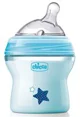 Biberon din plastic Chicco Natural Feeling Blue, 150 ml foto