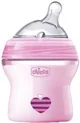 Biberon din plastic Chicco Natural Feeling Pink, 150 ml foto