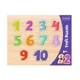 Puzzle Trefl "Frame Shaped Puzzles" Numbers, 10 piese foto