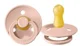 Suzeta rotunda BIBS Blush din latex (6-18 luni) foto