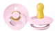 Suzeta rotunda BIBS Baby Pink din latex (6-18 luni) foto