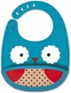 Силиконовый нагрудник Fold & Go Skip Hop Zoo Сова foto